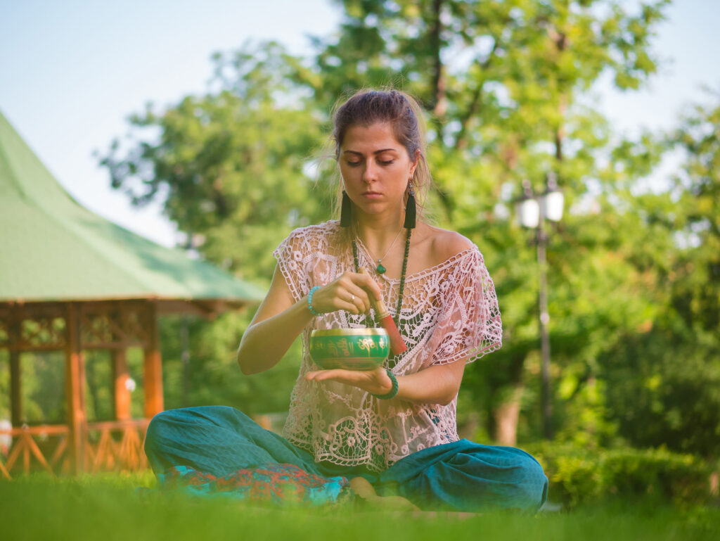 Ayurveda therapy with herbal oils in a traditional Kerala wellness resort.